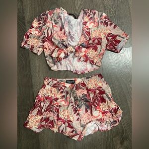 Zara 2 Piece Set - Bathing Suit Cover